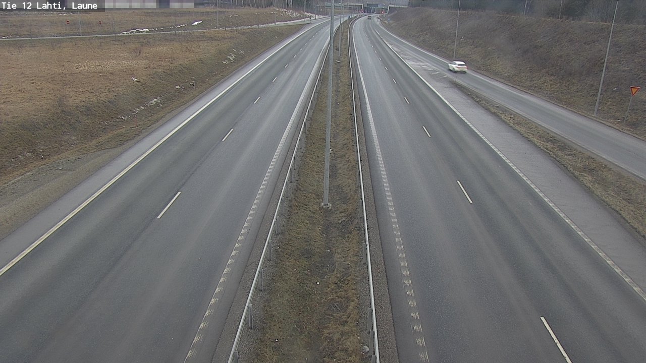 Weather Camera Image Road 12 Lahti, Laune, Lahti, Päijät-Häme