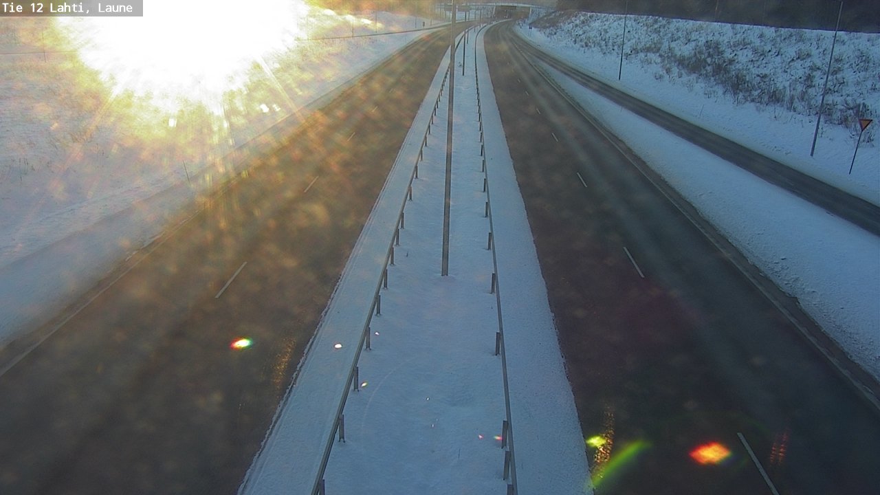 Weather Camera Image Road 12 Lahti, Laune, Lahti, Päijät-Häme