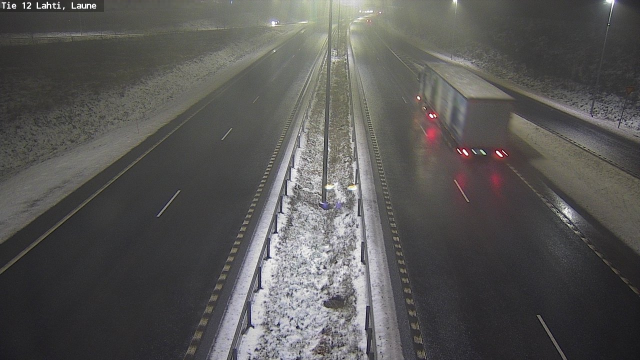 Weather Camera Image Väg 12 Lahtis, Laune, Lahti, Päijät-Häme