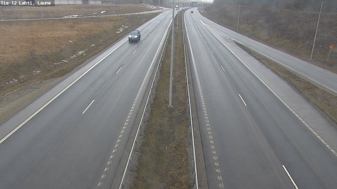 Weather Camera Image Väg 12 Lahtis, Laune, Lahti, Päijät-Häme