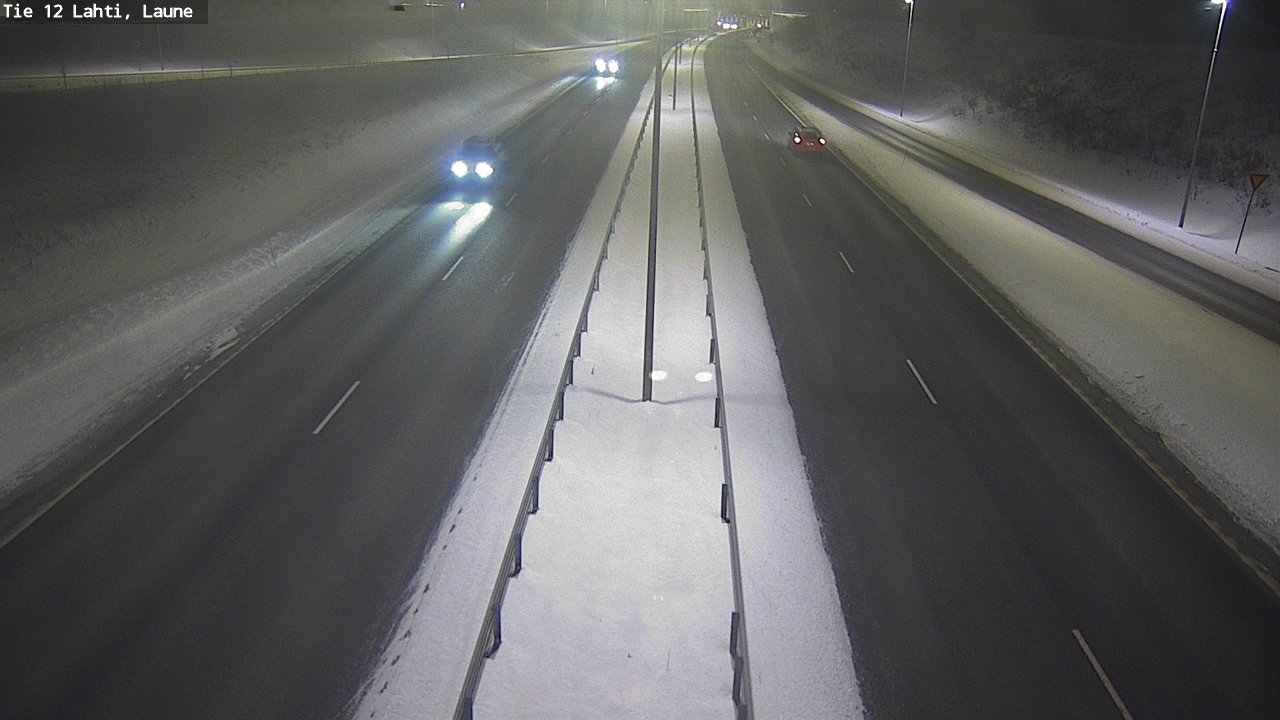 Weather Camera Image Road 12 Lahti, Laune, Lahti, Päijät-Häme