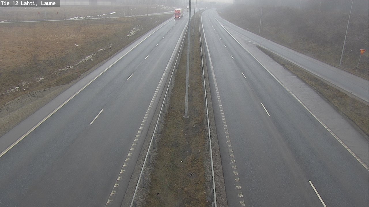Weather Camera Image Väg 12 Lahtis, Laune, Lahti, Päijät-Häme