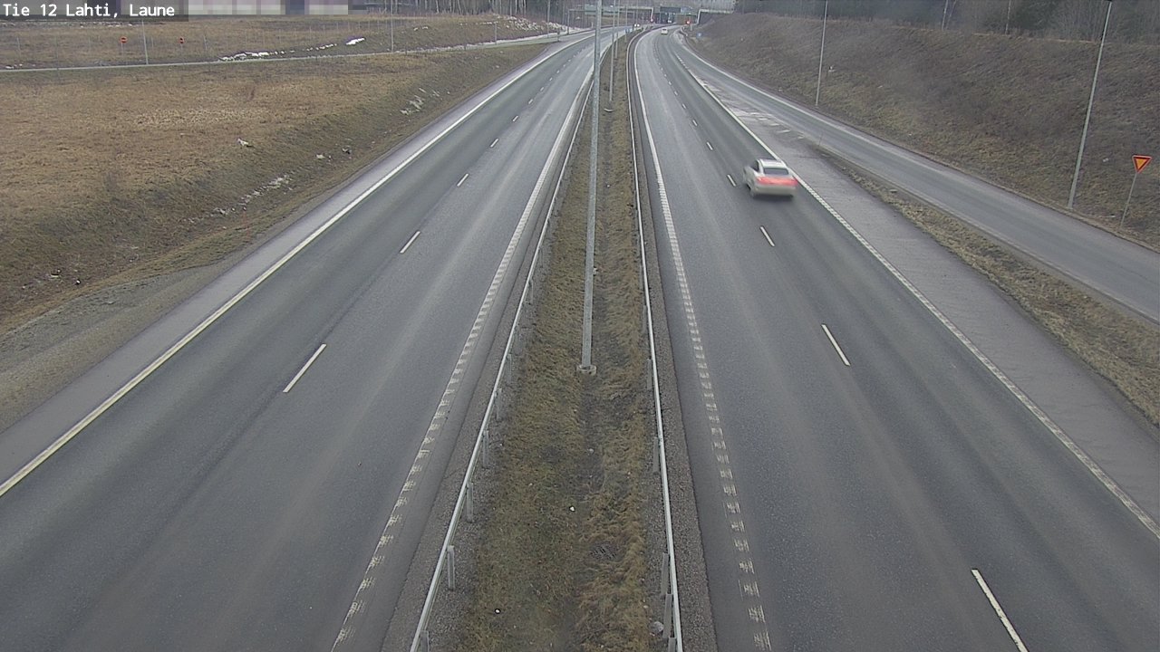 Weather Camera Image Road 12 Lahti, Laune, Lahti, Päijät-Häme
