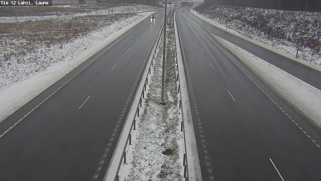 Weather Camera Image Väg 12 Lahtis, Laune, Lahti, Päijät-Häme