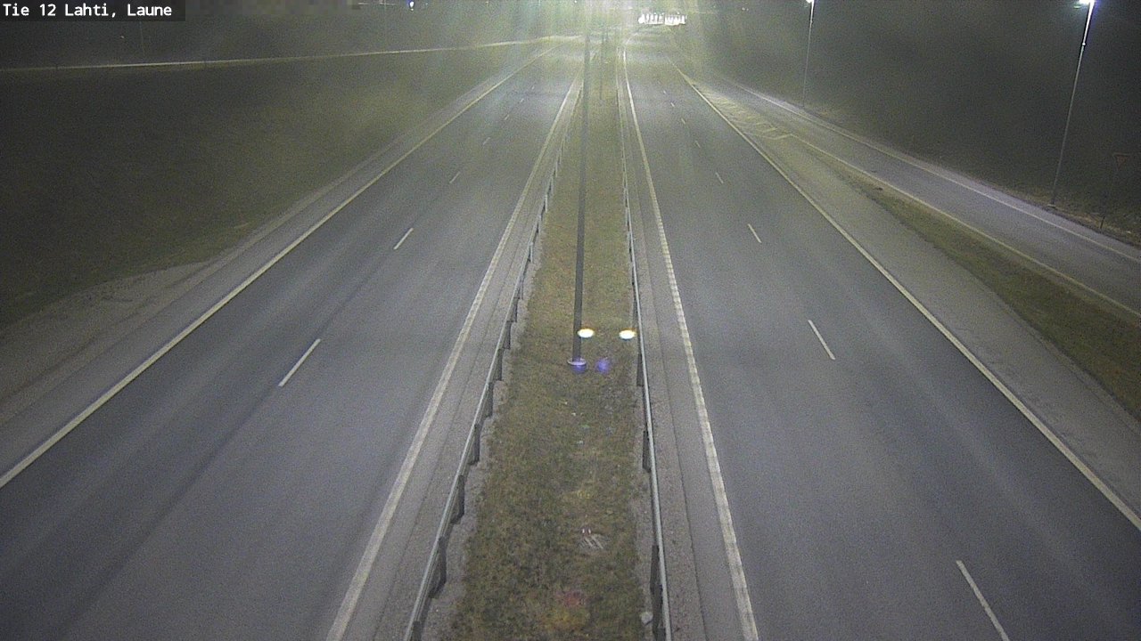 Weather Camera Image Road 12 Lahti, Laune, Lahti, Päijät-Häme