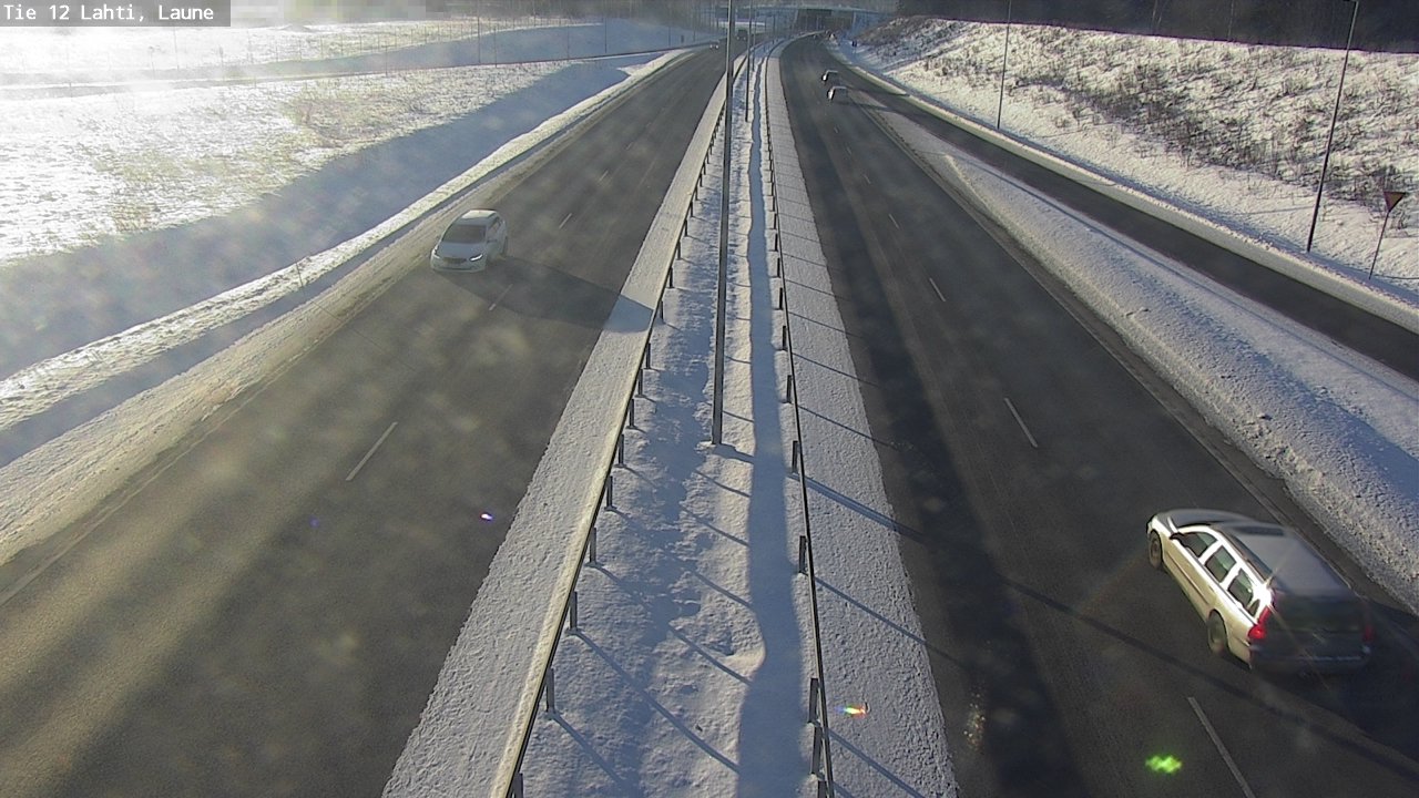 Weather Camera Image Road 12 Lahti, Laune, Lahti, Päijät-Häme