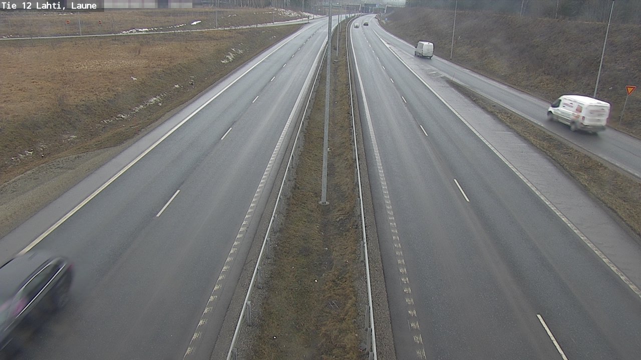 Weather Camera Image Väg 12 Lahtis, Laune, Lahti, Päijät-Häme