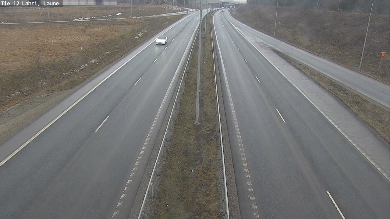 Weather Camera Image Väg 12 Lahtis, Laune, Lahti, Päijät-Häme