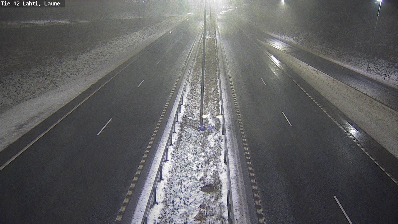 Weather Camera Image Väg 12 Lahtis, Laune, Lahti, Päijät-Häme