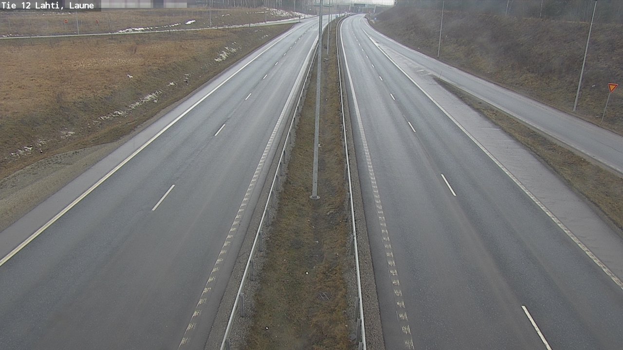 Weather Camera Image Väg 12 Lahtis, Laune, Lahti, Päijät-Häme