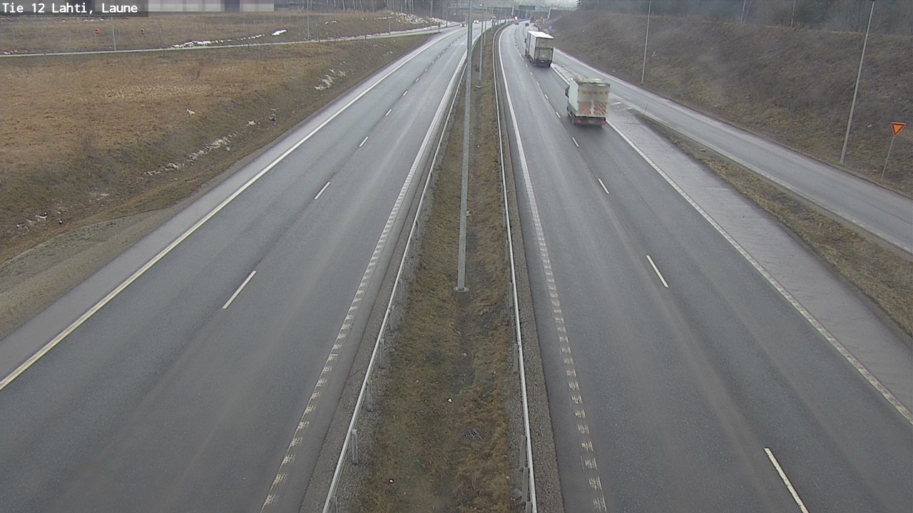 Weather Camera Image Väg 12 Lahtis, Laune, Lahti, Päijät-Häme