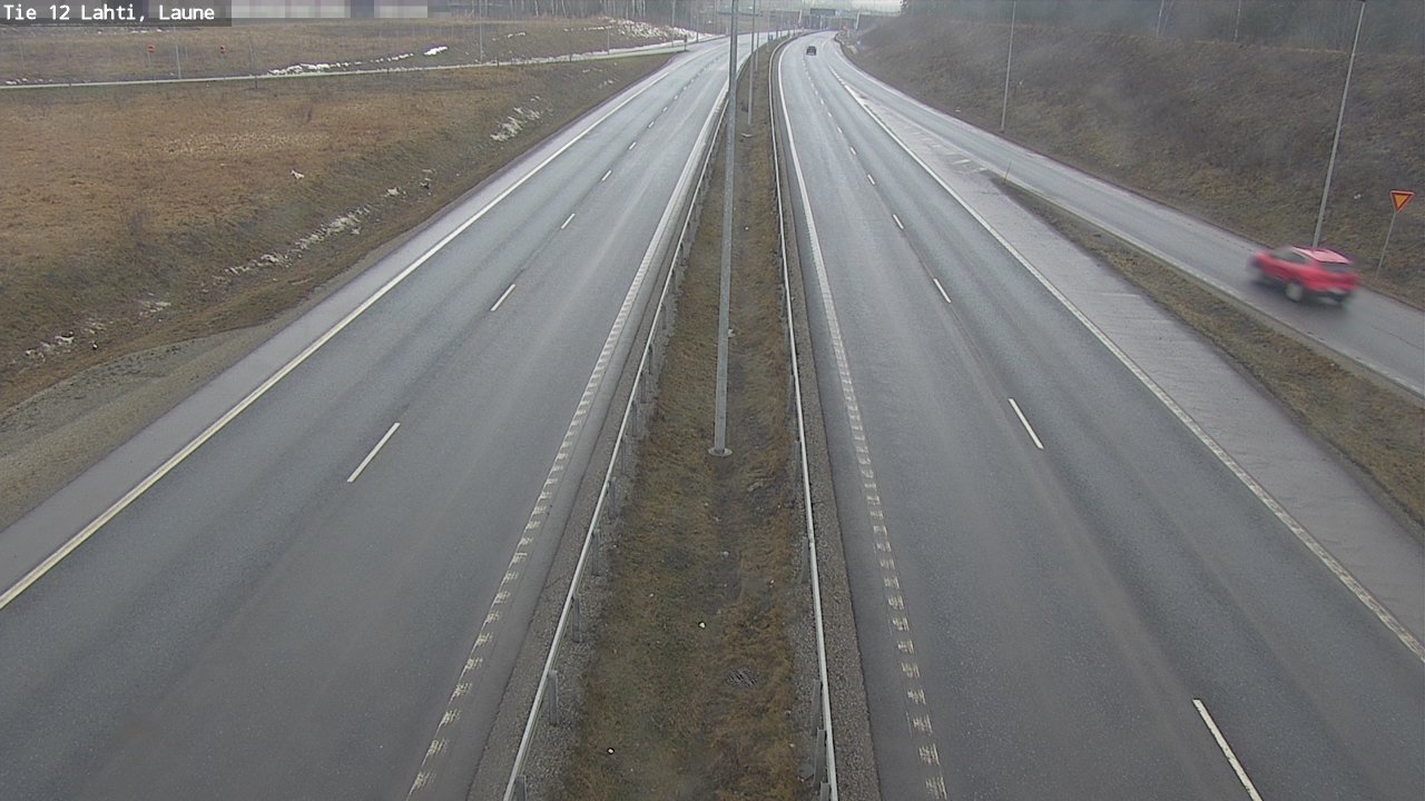 Weather Camera Image Väg 12 Lahtis, Laune, Lahti, Päijät-Häme