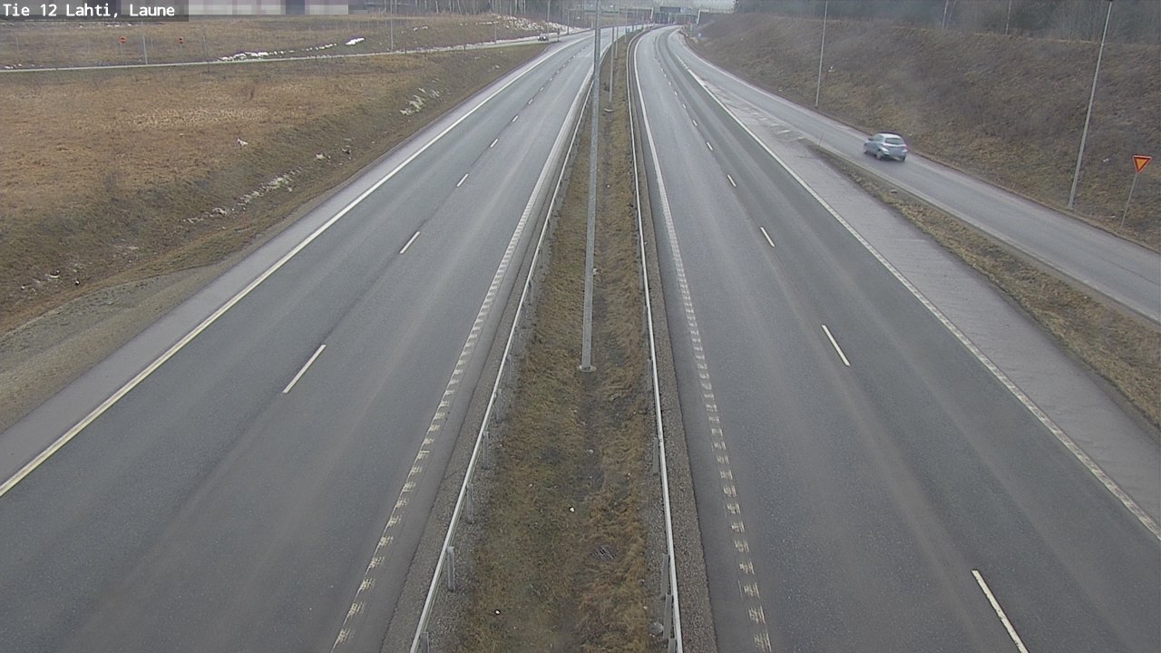 Weather Camera Image Väg 12 Lahtis, Laune, Lahti, Päijät-Häme