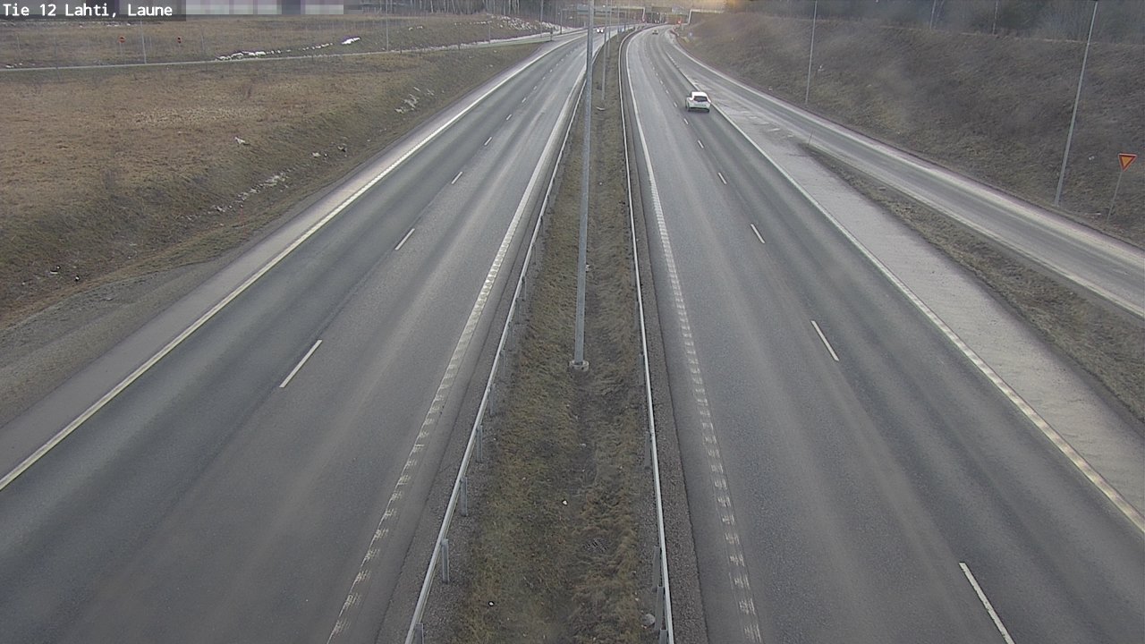 Weather Camera Image Road 12 Lahti, Laune, Lahti, Päijät-Häme