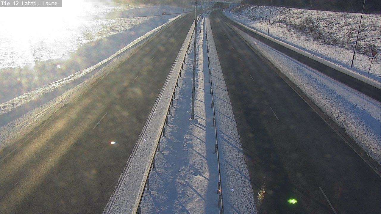Weather Camera Image Road 12 Lahti, Laune, Lahti, Päijät-Häme