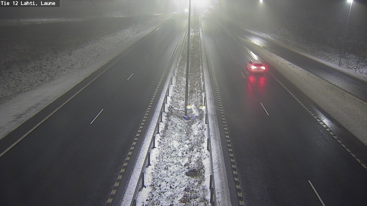 Weather Camera Image Väg 12 Lahtis, Laune, Lahti, Päijät-Häme