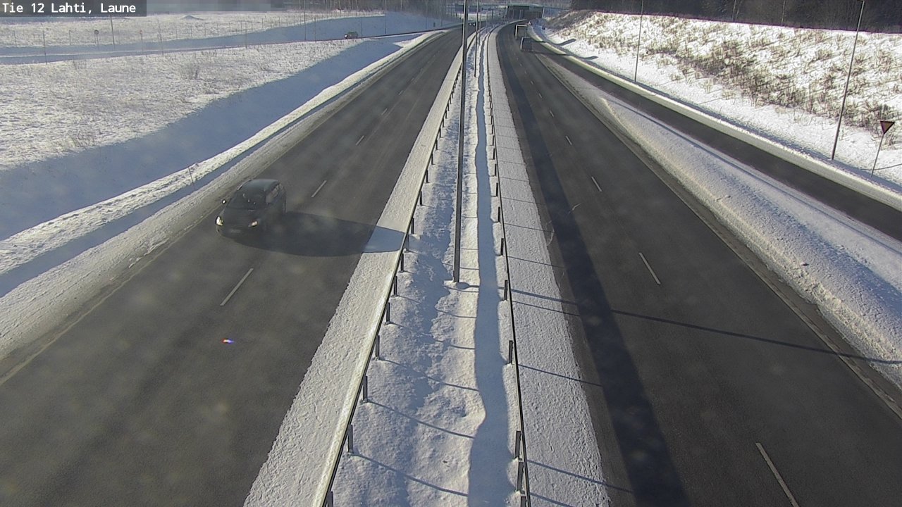 Weather Camera Image Väg 12 Lahtis, Laune, Lahti, Päijät-Häme