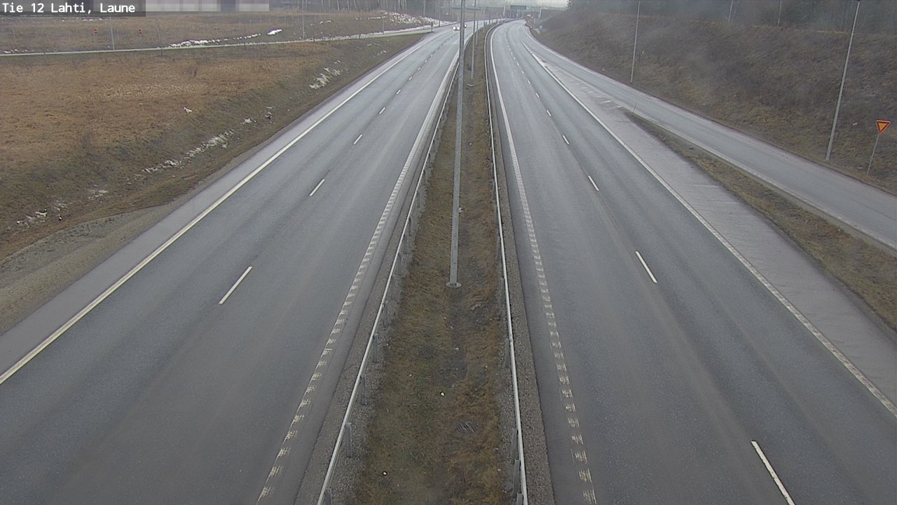 Weather Camera Image Väg 12 Lahtis, Laune, Lahti, Päijät-Häme