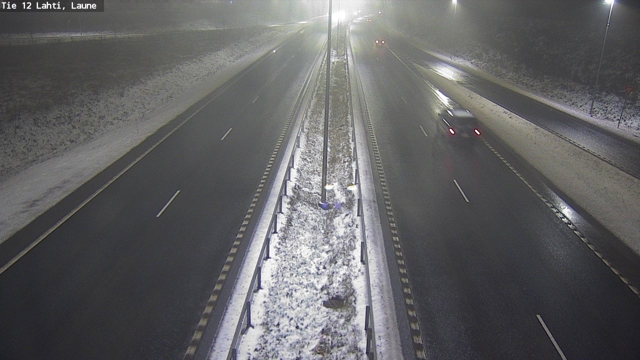 Weather Camera Image Väg 12 Lahtis, Laune, Lahti, Päijät-Häme