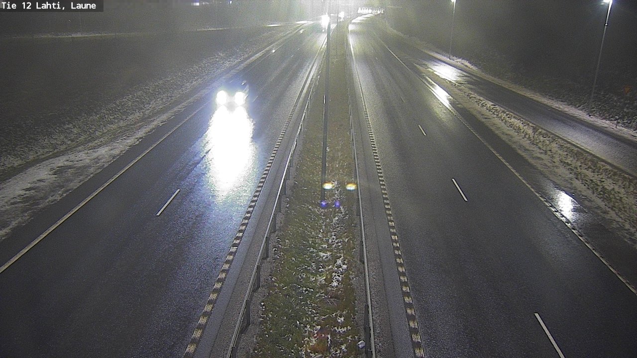 Weather Camera Image Road 12 Lahti, Laune, Lahti, Päijät-Häme
