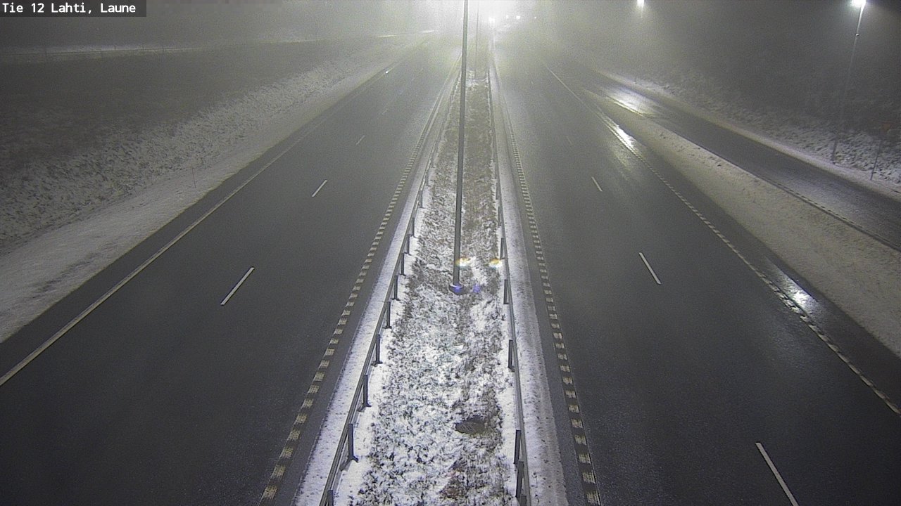 Weather Camera Image Väg 12 Lahtis, Laune, Lahti, Päijät-Häme