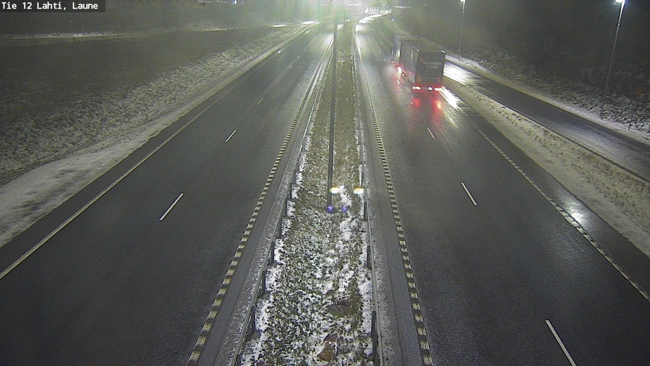 Weather Camera Image Väg 12 Lahtis, Laune, Lahti, Päijät-Häme