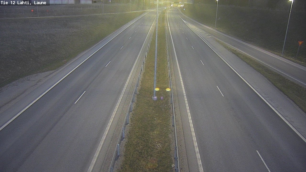 Weather Camera Image Väg 12 Lahtis, Laune, Lahti, Päijät-Häme