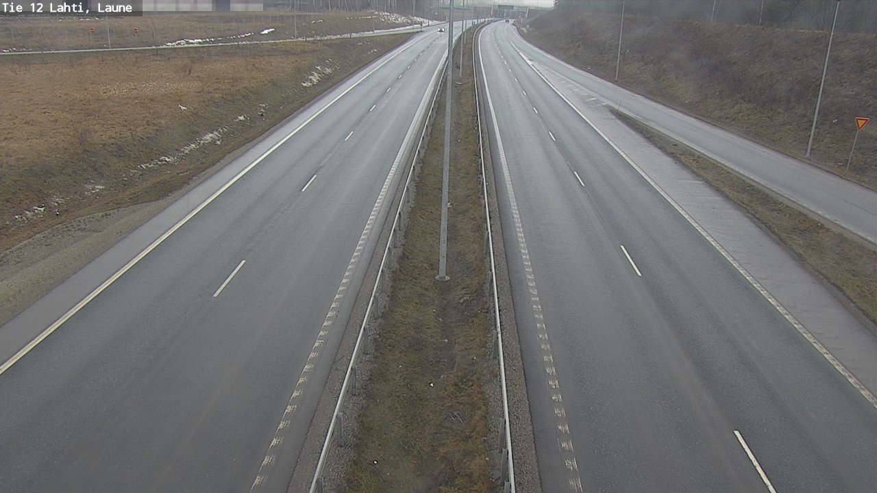 Weather Camera Image Väg 12 Lahtis, Laune, Lahti, Päijät-Häme