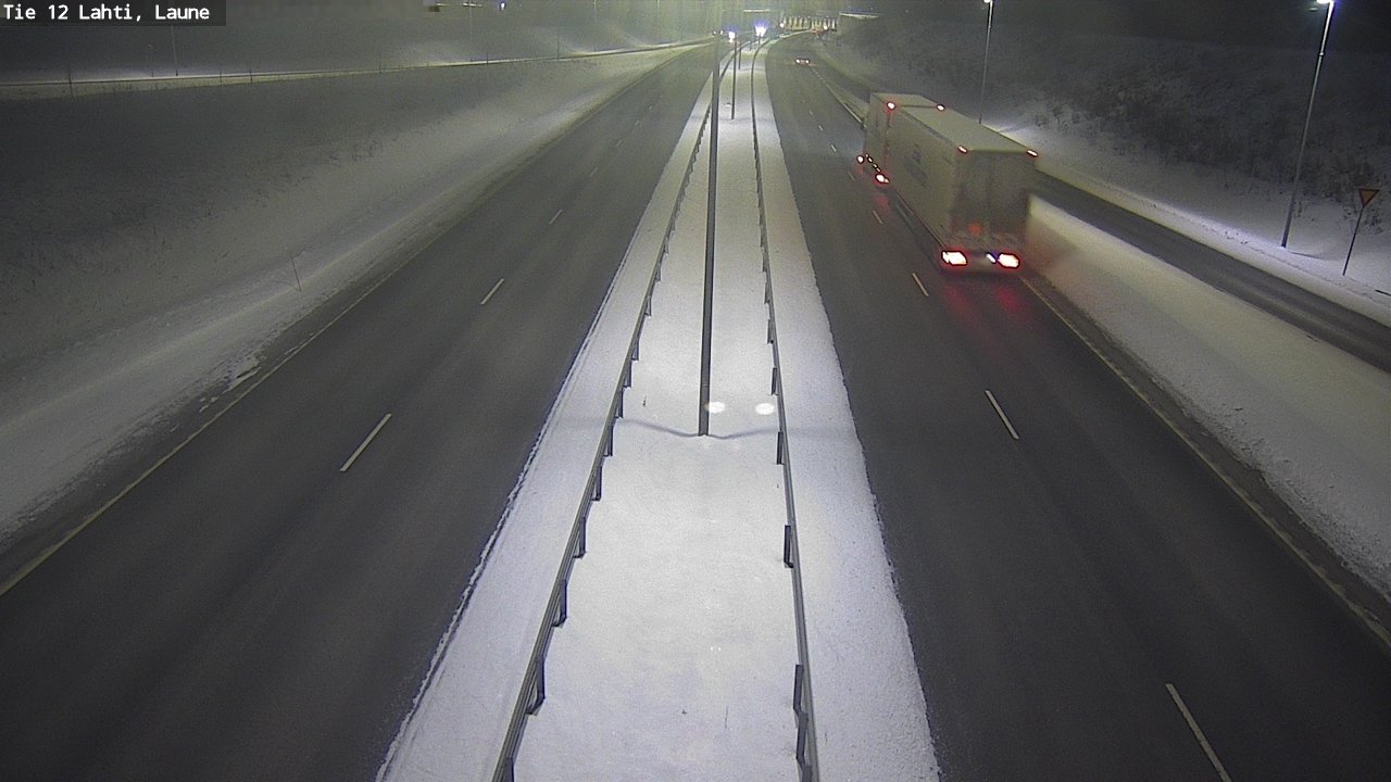Weather Camera Image Road 12 Lahti, Laune, Lahti, Päijät-Häme