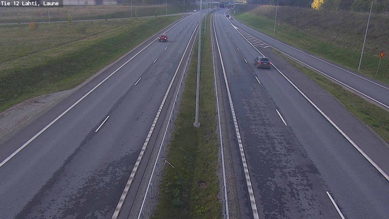 Weather Camera Image Road 12 Lahti, Laune, Lahti, Päijät-Häme