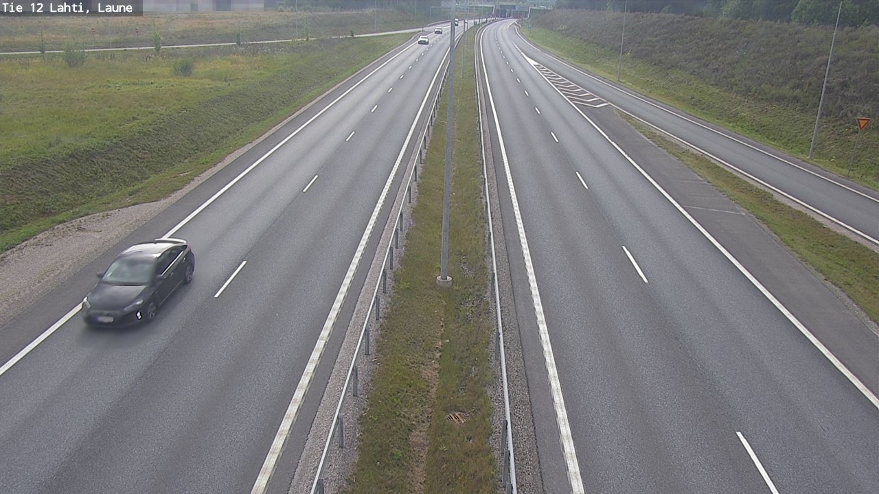 Weather Camera Image Väg 12 Lahtis, Laune, Lahti, Päijät-Häme