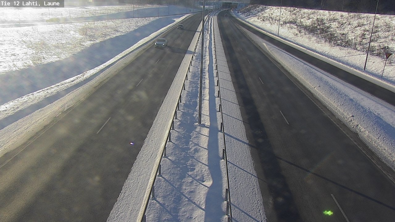 Weather Camera Image Road 12 Lahti, Laune, Lahti, Päijät-Häme