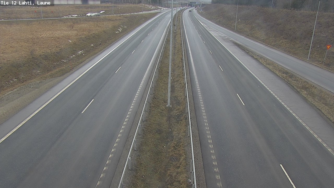 Weather Camera Image Väg 12 Lahtis, Laune, Lahti, Päijät-Häme