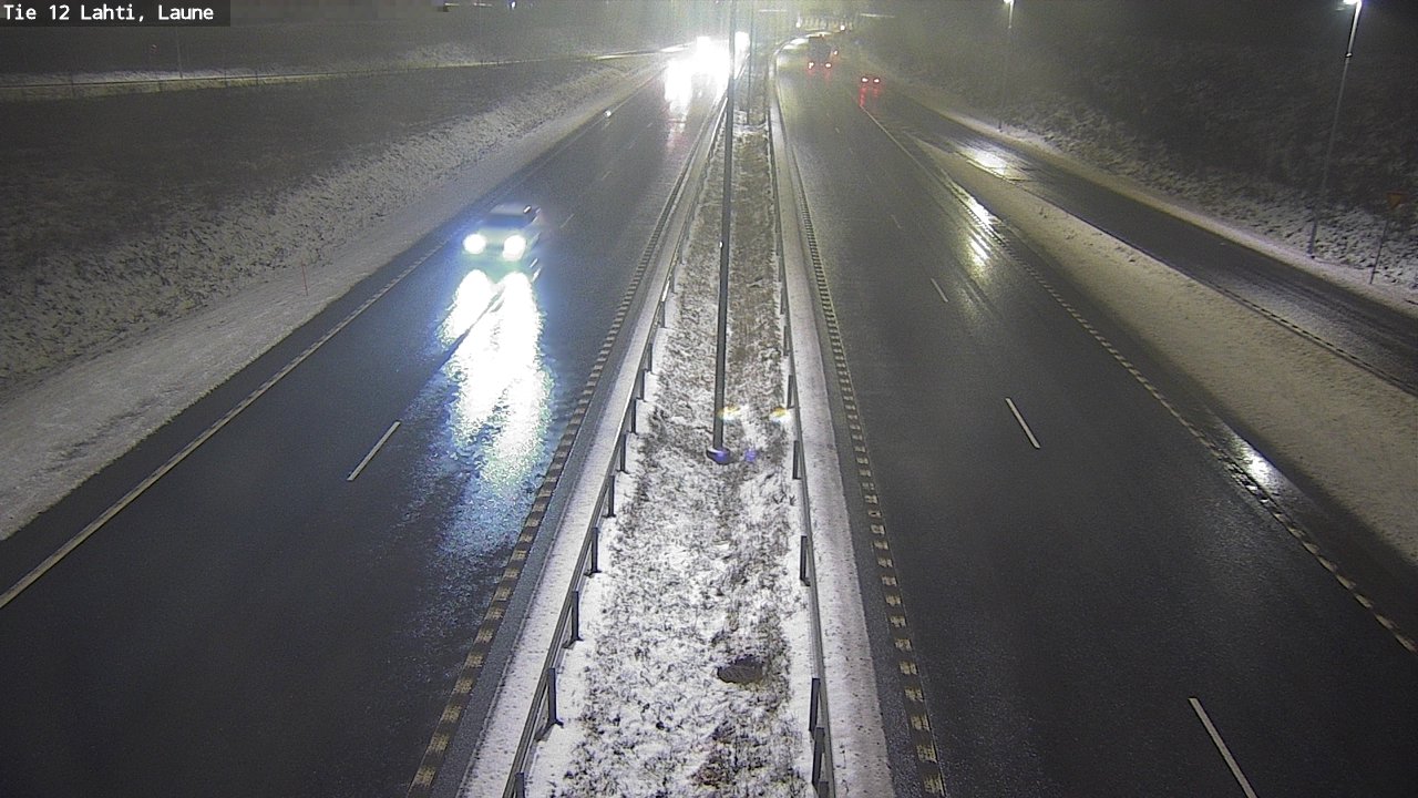 Weather Camera Image Väg 12 Lahtis, Laune, Lahti, Päijät-Häme
