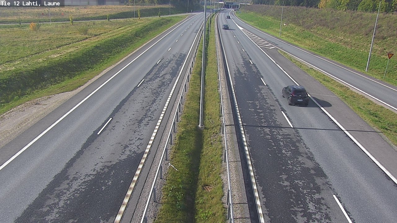 Weather Camera Image Road 12 Lahti, Laune, Lahti, Päijät-Häme