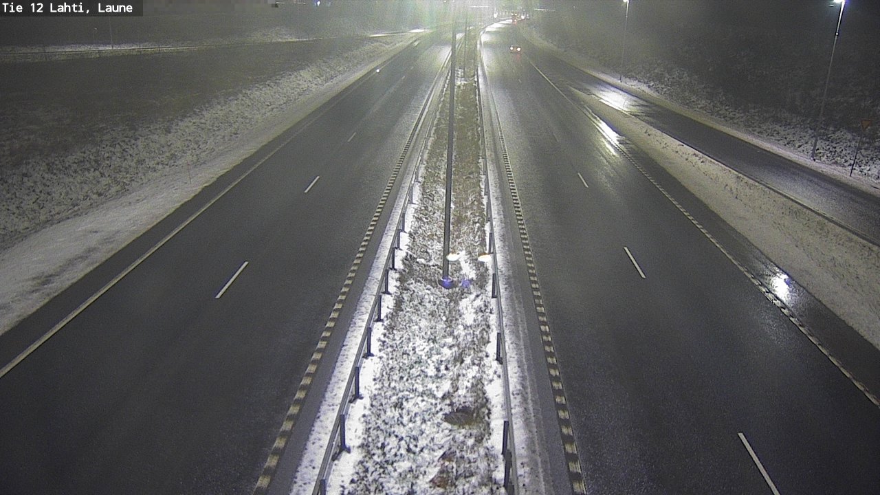 Weather Camera Image Väg 12 Lahtis, Laune, Lahti, Päijät-Häme