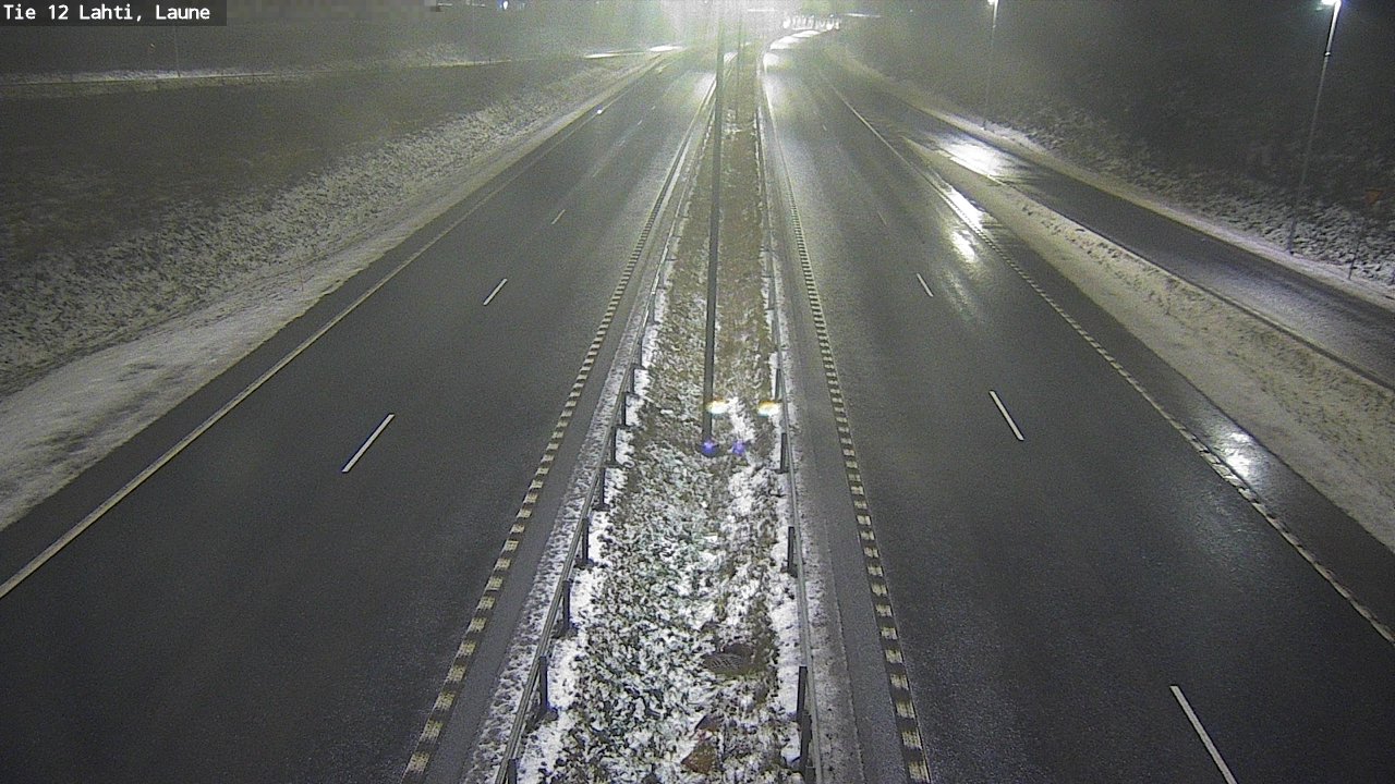 Weather Camera Image Väg 12 Lahtis, Laune, Lahti, Päijät-Häme
