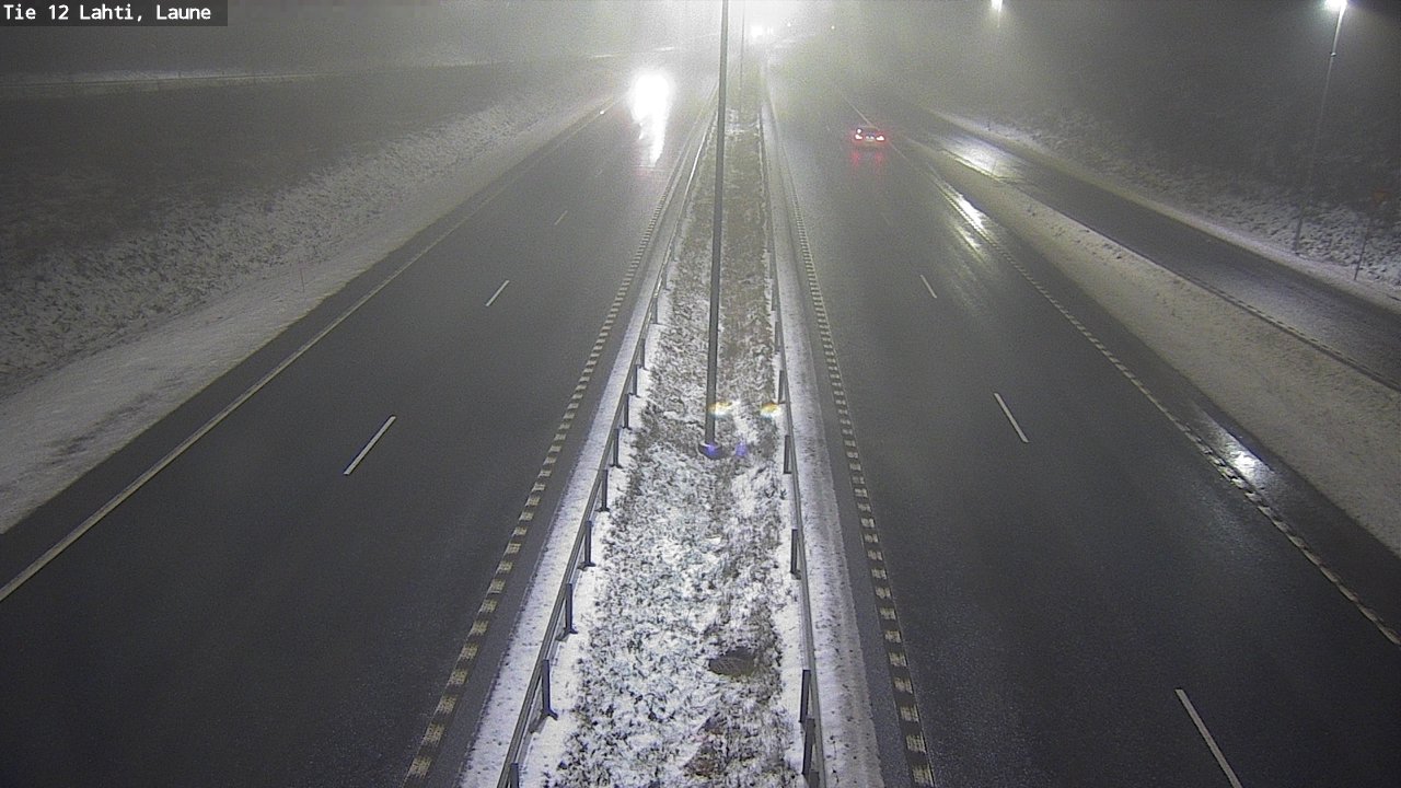 Weather Camera Image Väg 12 Lahtis, Laune, Lahti, Päijät-Häme