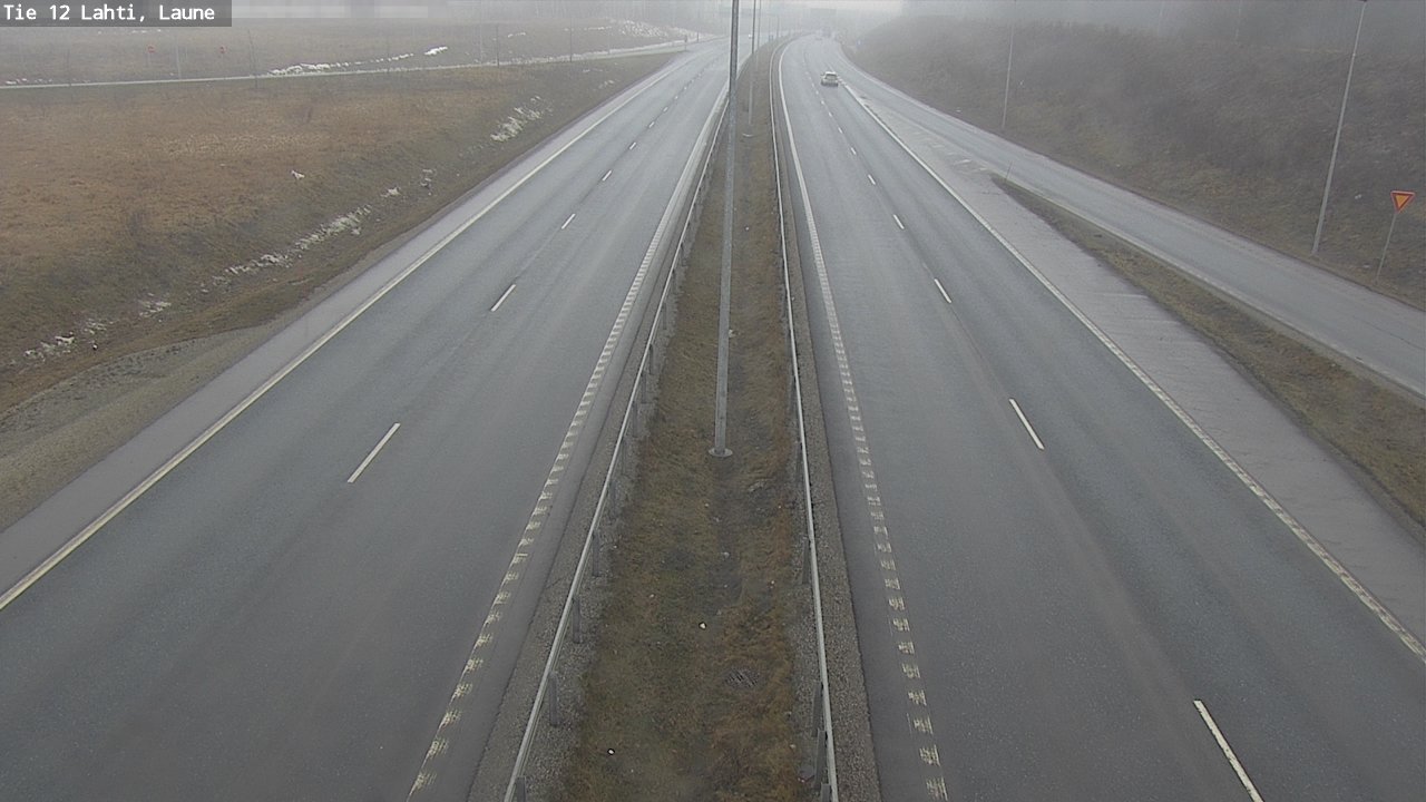 Weather Camera Image Väg 12 Lahtis, Laune, Lahti, Päijät-Häme