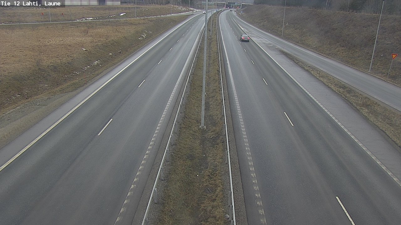Weather Camera Image Road 12 Lahti, Laune, Lahti, Päijät-Häme