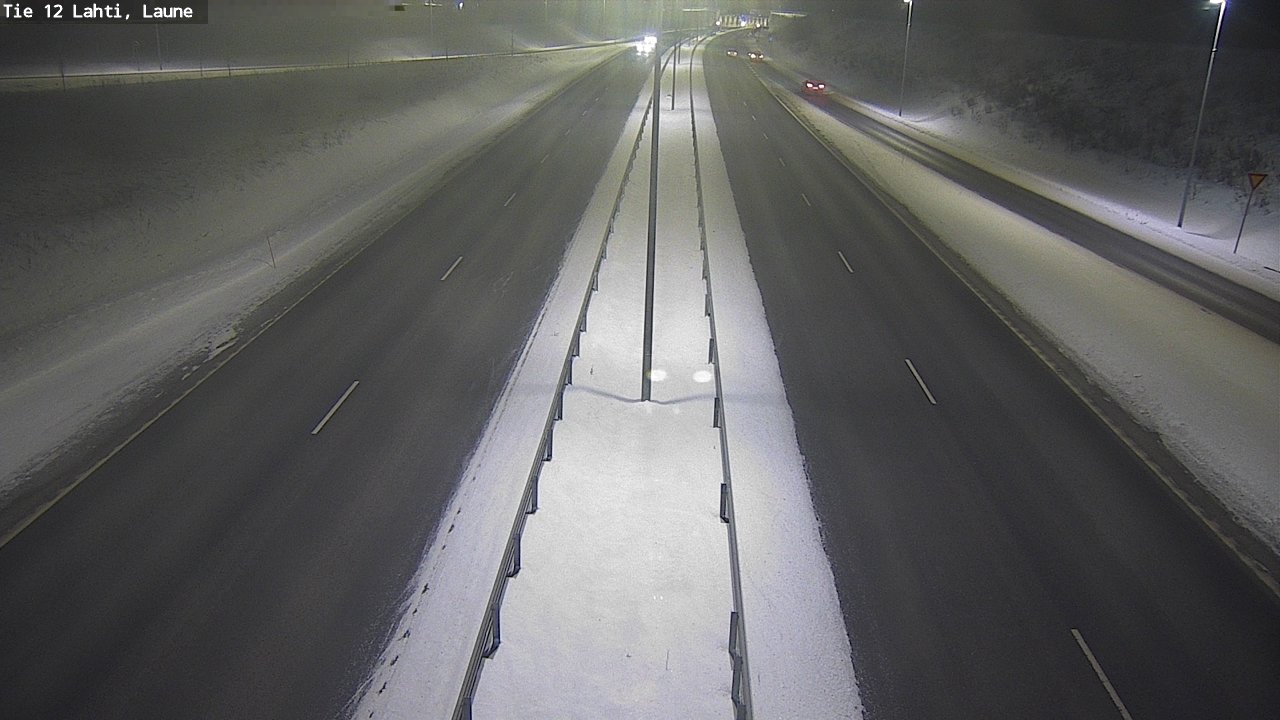Weather Camera Image Road 12 Lahti, Laune, Lahti, Päijät-Häme
