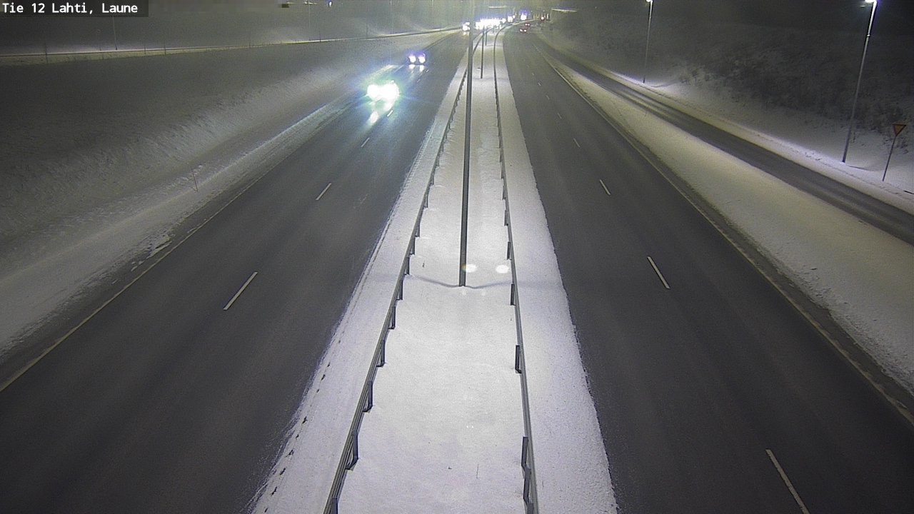 Weather Camera Image Road 12 Lahti, Laune, Lahti, Päijät-Häme
