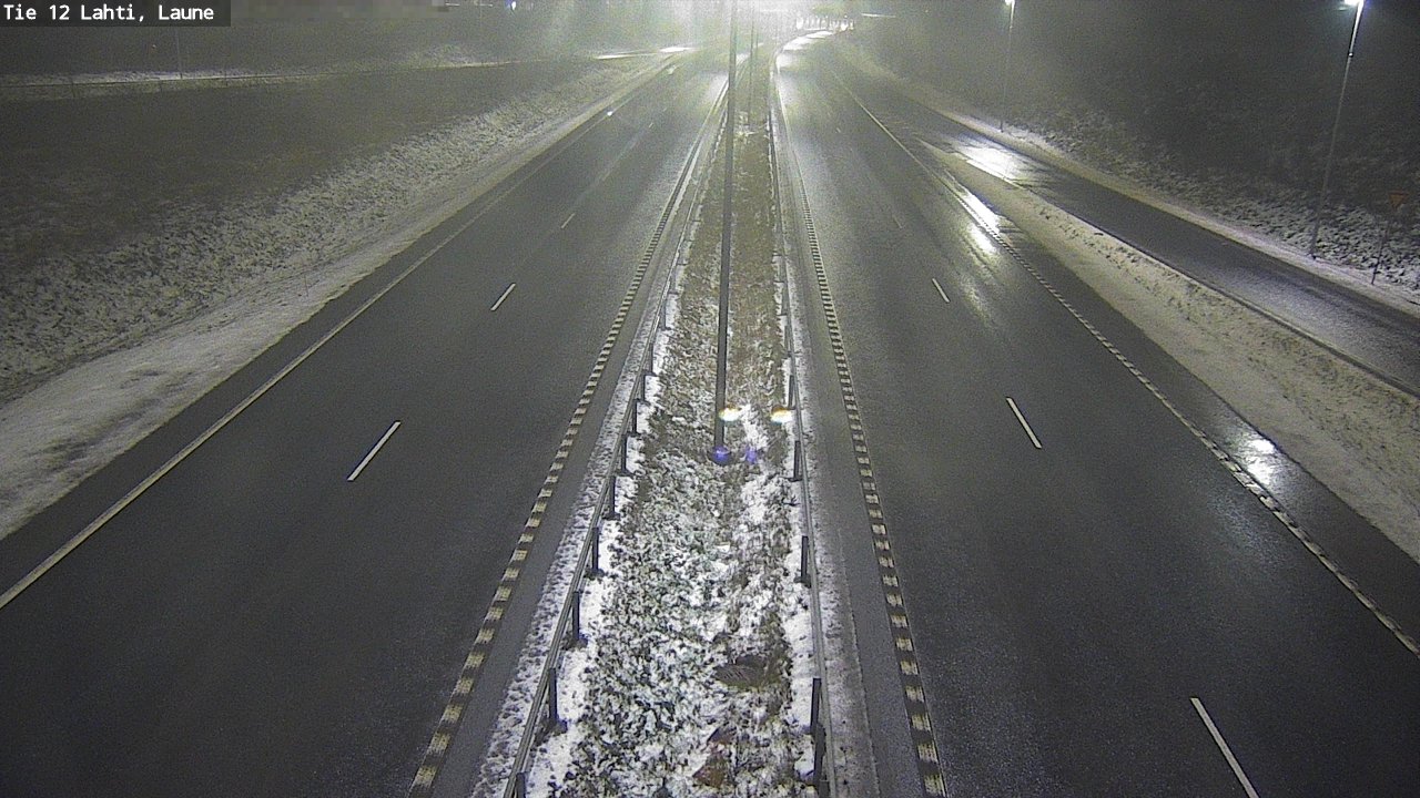 Weather Camera Image Väg 12 Lahtis, Laune, Lahti, Päijät-Häme