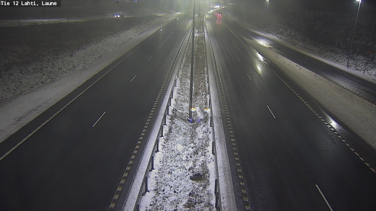 Weather Camera Image Väg 12 Lahtis, Laune, Lahti, Päijät-Häme