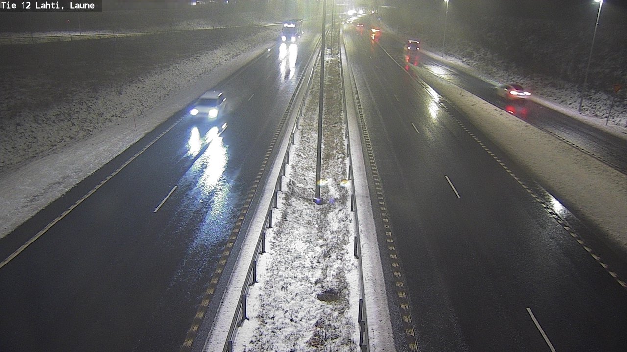 Weather Camera Image Väg 12 Lahtis, Laune, Lahti, Päijät-Häme