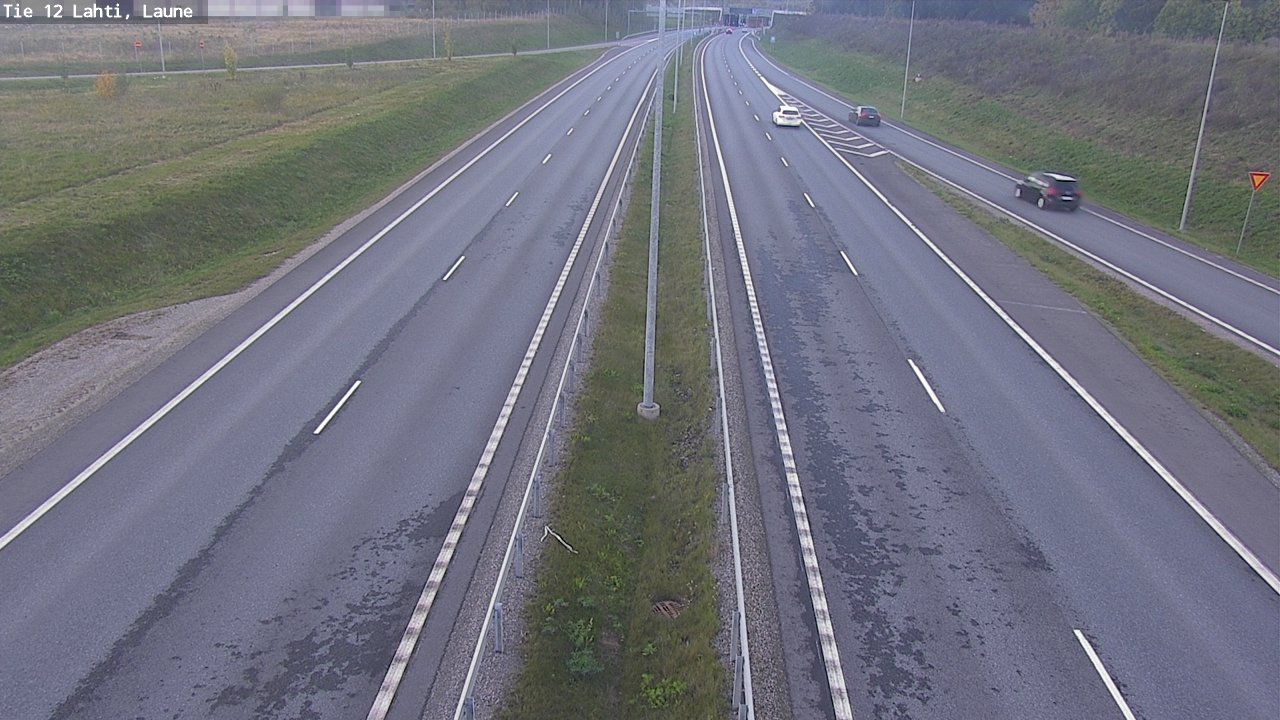 Weather Camera Image Road 12 Lahti, Laune, Lahti, Päijät-Häme