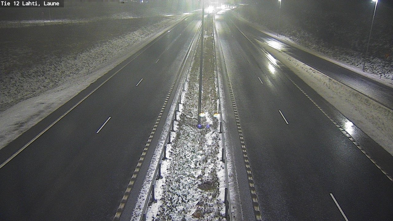 Weather Camera Image Väg 12 Lahtis, Laune, Lahti, Päijät-Häme