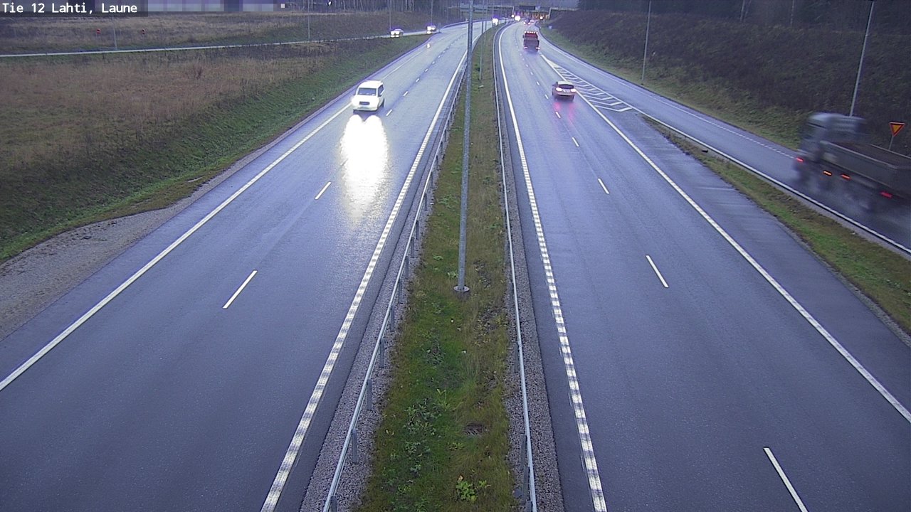 Weather Camera Image Road 12 Lahti, Laune, Lahti, Päijät-Häme