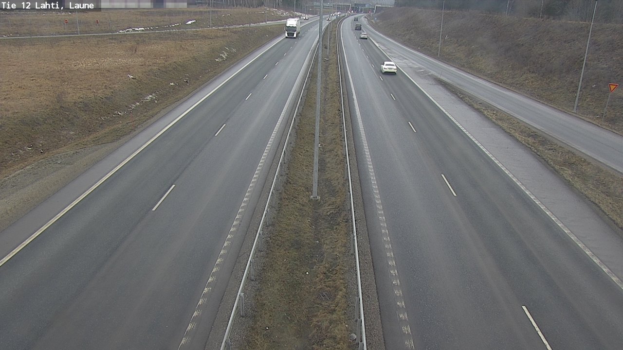 Weather Camera Image Väg 12 Lahtis, Laune, Lahti, Päijät-Häme