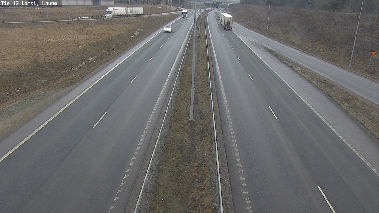 Weather Camera Image Väg 12 Lahtis, Laune, Lahti, Päijät-Häme